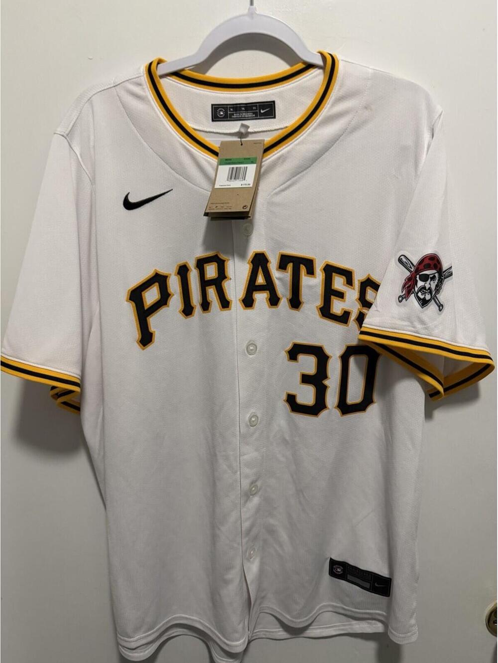 Paul Skenes Pittsburgh Pirates Nike MLB Home Limited Jersey XL New $175